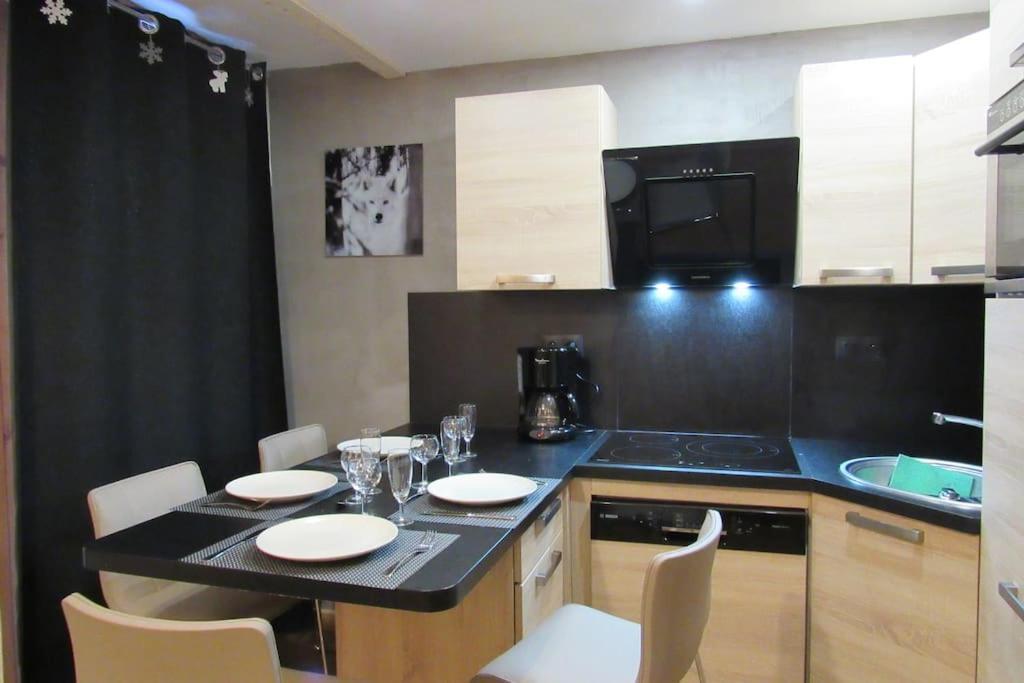 Val Thorens Appartement 2 Ch Avec Belle Vue Sud Buitenkant foto