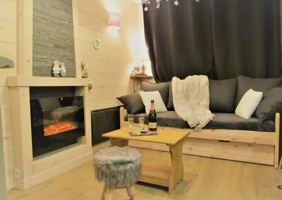 Val Thorens Appartement 2 Ch Avec Belle Vue Sud Buitenkant foto